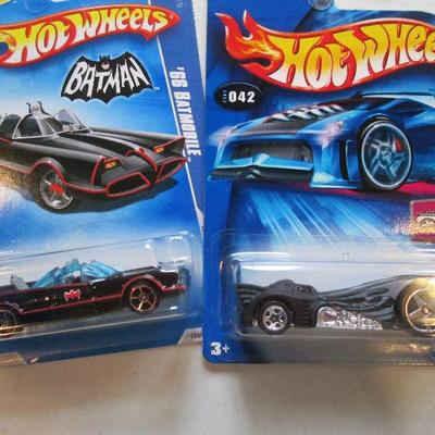 Lot 12 - Variety Of Hot Wheels Cars & Motorcycles - Batman