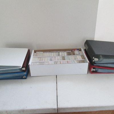 Lot 3 - Variety of Sports Cards And Binders