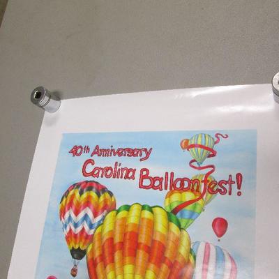 40th Anniversary Carolina Balloon Fest Poster