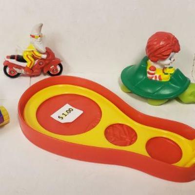 4 pc McDonalds Toys in great condition