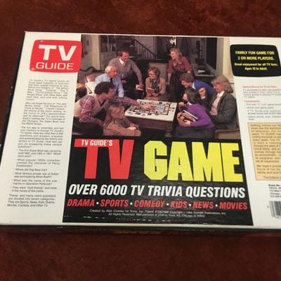 TV Guide TV Game Trivia