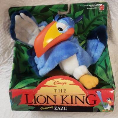 Lion King Zazu Plush Mattel 1994 