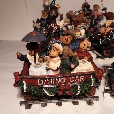 Boyds Bear Christmas Train Collection by Danbury Mint