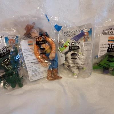 Toy story Burger King Toys 4pc