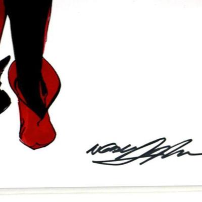 HARLEY QUINN (Joker) Fine Comic Art Print Signed by Neal Adams - 13
