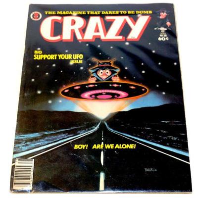 Vintage CRAZY Magazine #38 Marvel Comics 1978 High Grade