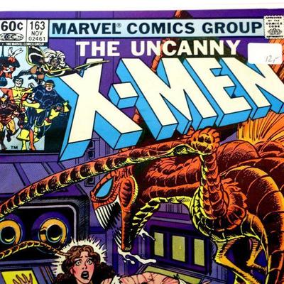 The Uncanny X-MEN #163 Bronze Age 1982 Marvel Comics Fine Comic Book