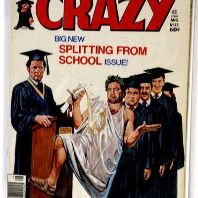 Vintage CRAZY Magazine #53 Marvel Comics 1979 High Grade