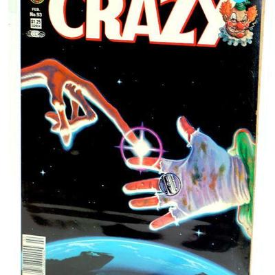 Vintage CRAZY Magazine #93 Marvel Comics 1983 ET High Grade