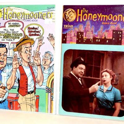 The Honeymooners #1 #2 Comic Books Set 1986 Triad publishing TV Show