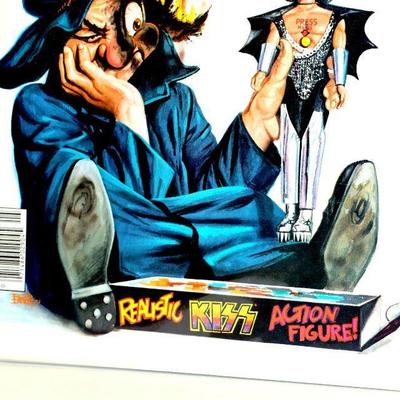 KISS CRAZY Marvel Comic Magazine #62 1980 Aucoin Gene Simmons Mego Doll RARE