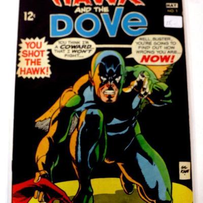 HAWK and the DOVE #5 Silver Age Comic Book 1968 DC Comics - Nice