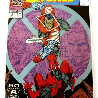 X-FORCE #2 Comic Book - 2nd Deadpool app 1991 Marvel Comics