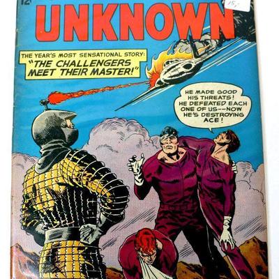 Challengers Of The Unknown #33 Silver Age Comic Book 1963 DC Comics
