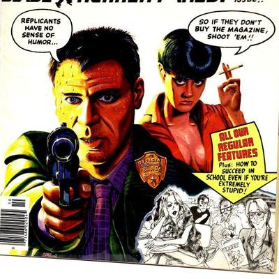 Vintage CRAZY Magazine #91 Marvel Comics 1982 Blade Runner High Grade