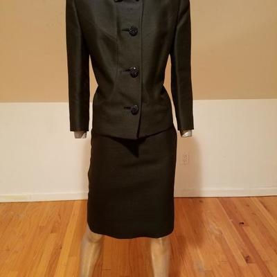 ARNOLD CONSTABLE  1940 Fifth Avenue gabardine wool skirt suit