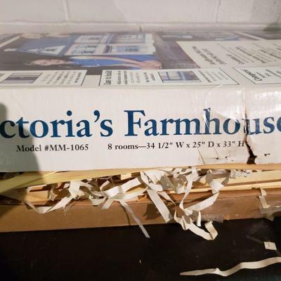 Vintage Victoria Farmhouse Dollhouse.  