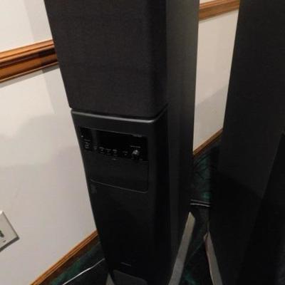 Sony Surround Sound Towers and Speaker Set