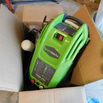 Greenworks 1500 PSI Pressure Washer with Accessories