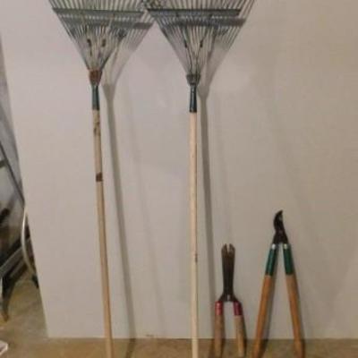 Set of Rakes and Loppers