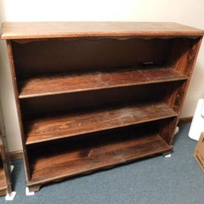 Solid Wood Hard Pine Book Shelf  48