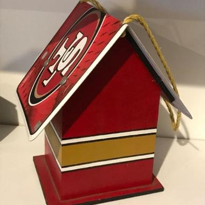 San Francisco 49ers Birdhouse