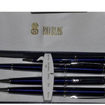Rare Vintage Bill Blass 4 Piece Pen & Pencil Set