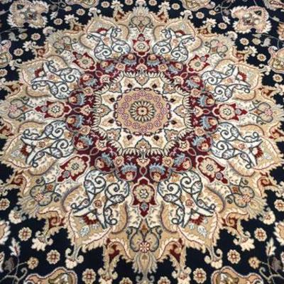 Stunning Premium Persian Isfahan Design Area Rug 8 X 11