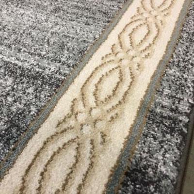 Textured Solid Design Area Rug 8X11