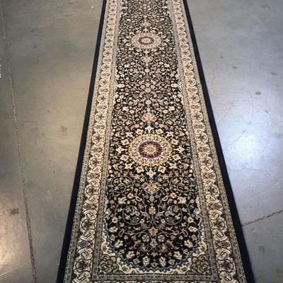 Stunning Premium Persian Isfahan Design Runner 11 Feet