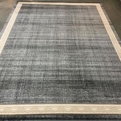 Textured Solid Design Area Rug 8X11