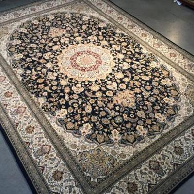 Stunning Premium Persian Isfahan Design Area Rug 8 X 11
