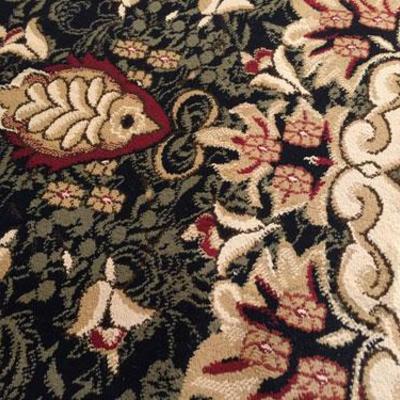  French Aubusson Design Round Rug 8X11