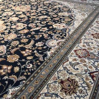 Stunning Premium Persian Isfahan Design Area Rug 8 X 11