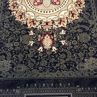  French Aubusson Design Round Rug 8X11