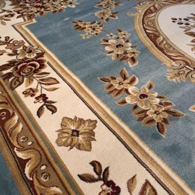 Aubusson Design Round Rug 8X11