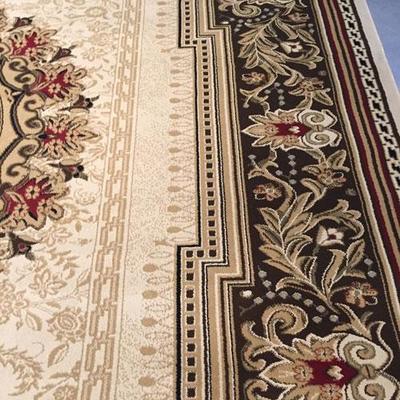 French Aubusson Design Round Area Rug 8X11