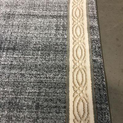 Textured Solid Design Area Rug 8X11