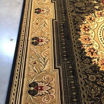  French Aubusson Design Round Rug 8X11