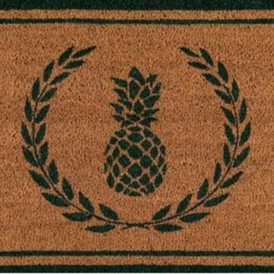 Green Pineapple Floor Mats