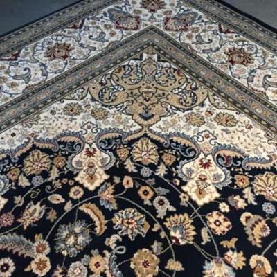 Stunning Premium Persian Isfahan Design Area Rug 8 X 11
