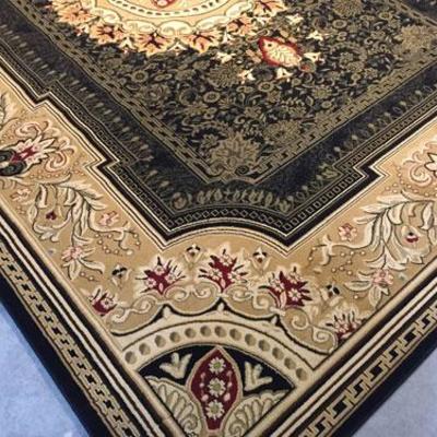  French Aubusson Design Round Rug 8X11