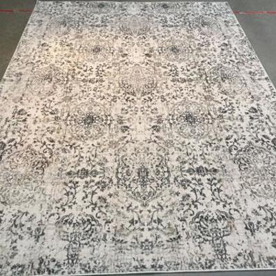 Magnificent Carved Modern Area Rug 8X11