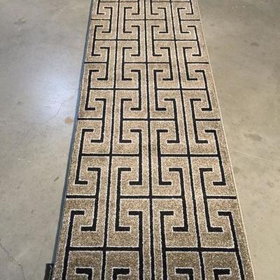 Magnificent Modern Carved Runner 2.3X8