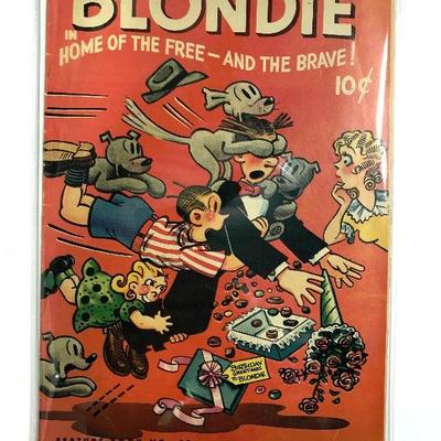 Feature Book BLONDIE #45 Golden Age Comic Book circa 1945 VG+