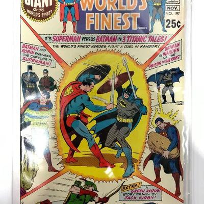 WORLD'S FINEST #197 Giant G-76 Silver Age Comic Book DC Comics 1970