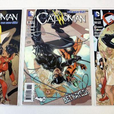 CATWOMAN #30 #31 #33 DC Comics The New 52 Comic Book Set High Grade