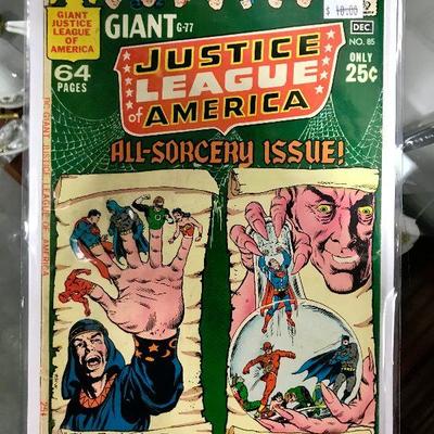 Justice League of America #85 Giant G-77 Silver Age 1970 DC Comics