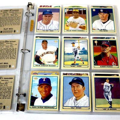 2003 TOPPS & Upper Deck Baseball Cards Collection 106 Cards in Binder