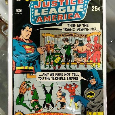 Justice League of America #76 Giant G-65 Silver Age 1969 DC Comics